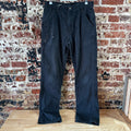 Carhartt Mens 34x36 Black Pants