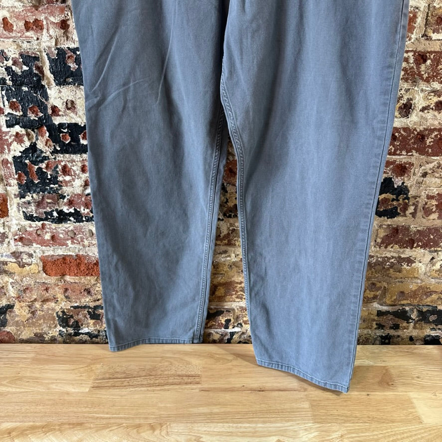 Carhartt Mens 44x32 Gray Pants
