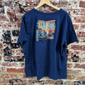 Harley Davidson Women's 2XL Short Sleeve Blue V Neck T-Shirt NEW