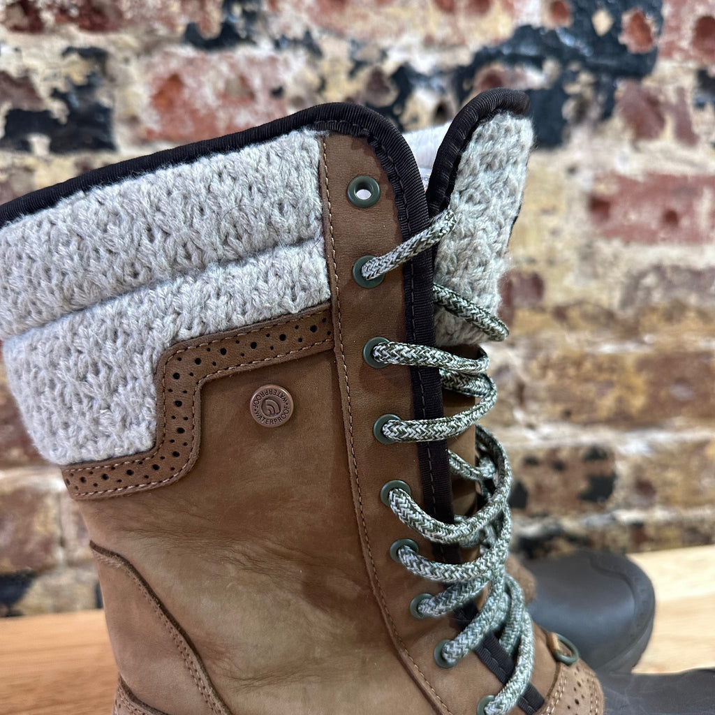 The North Face Shellista II Tall Winter Boots Beige NF00CVX2 Women Size 8