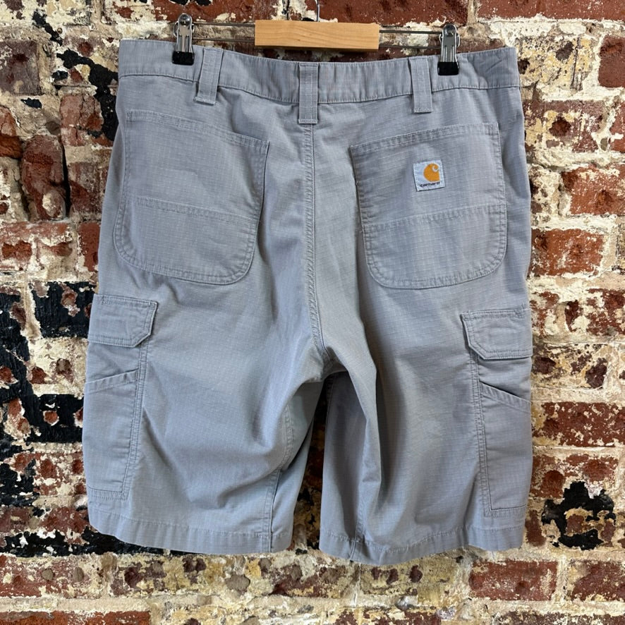 Carhartt Mens 36 Cargo Gray Shorts