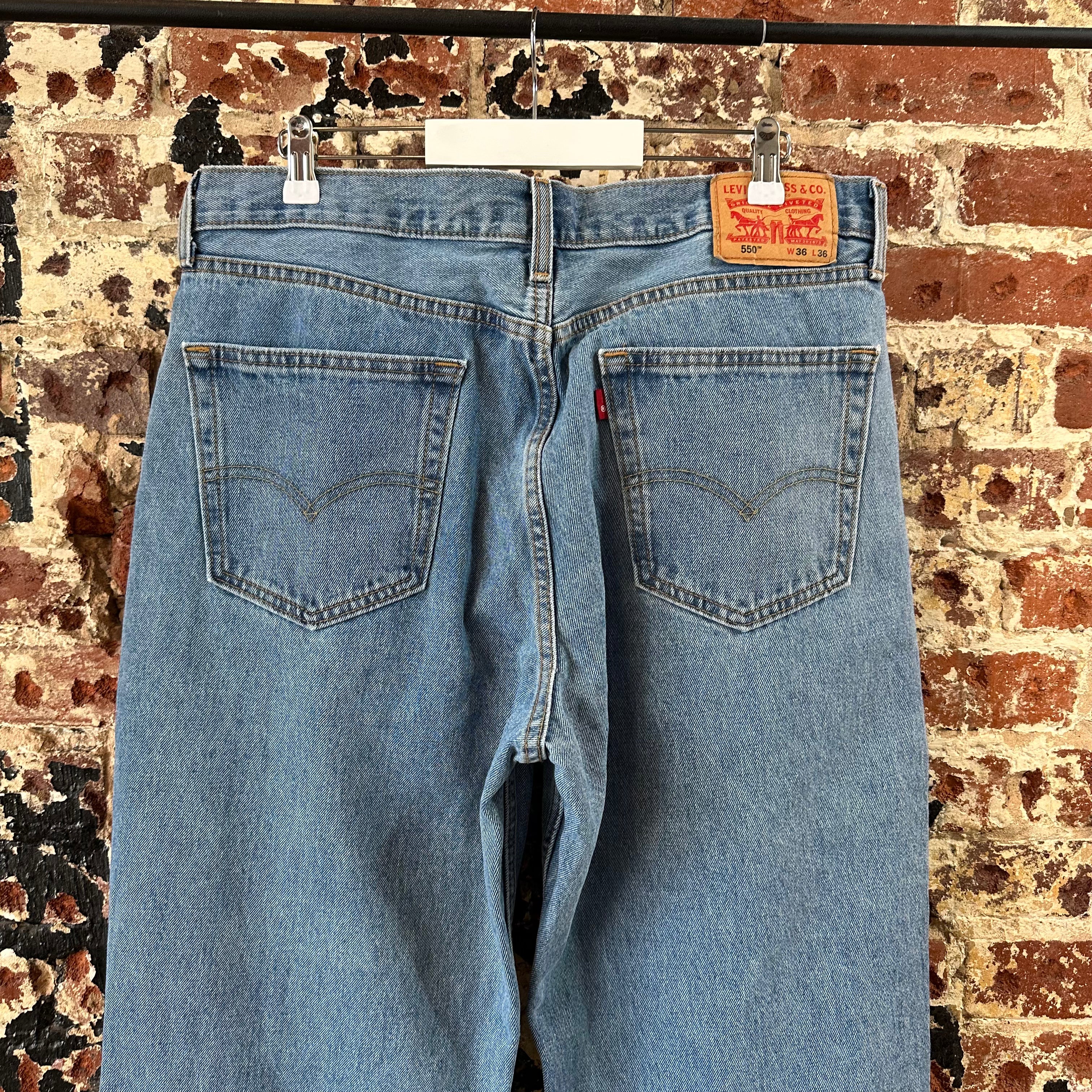 Levi's 550 Mens 36x36 Jeans