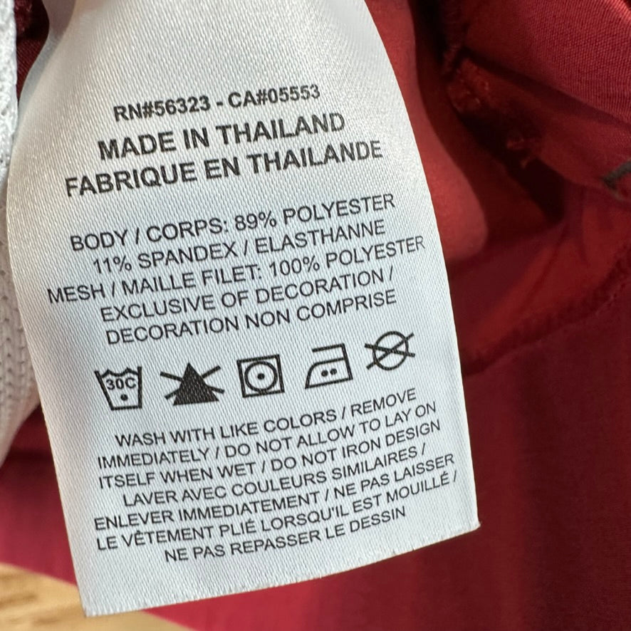 Nike Arkansas Razorbacks 1/4 Zip Sideline Pullover Jacket Mens Medium Red