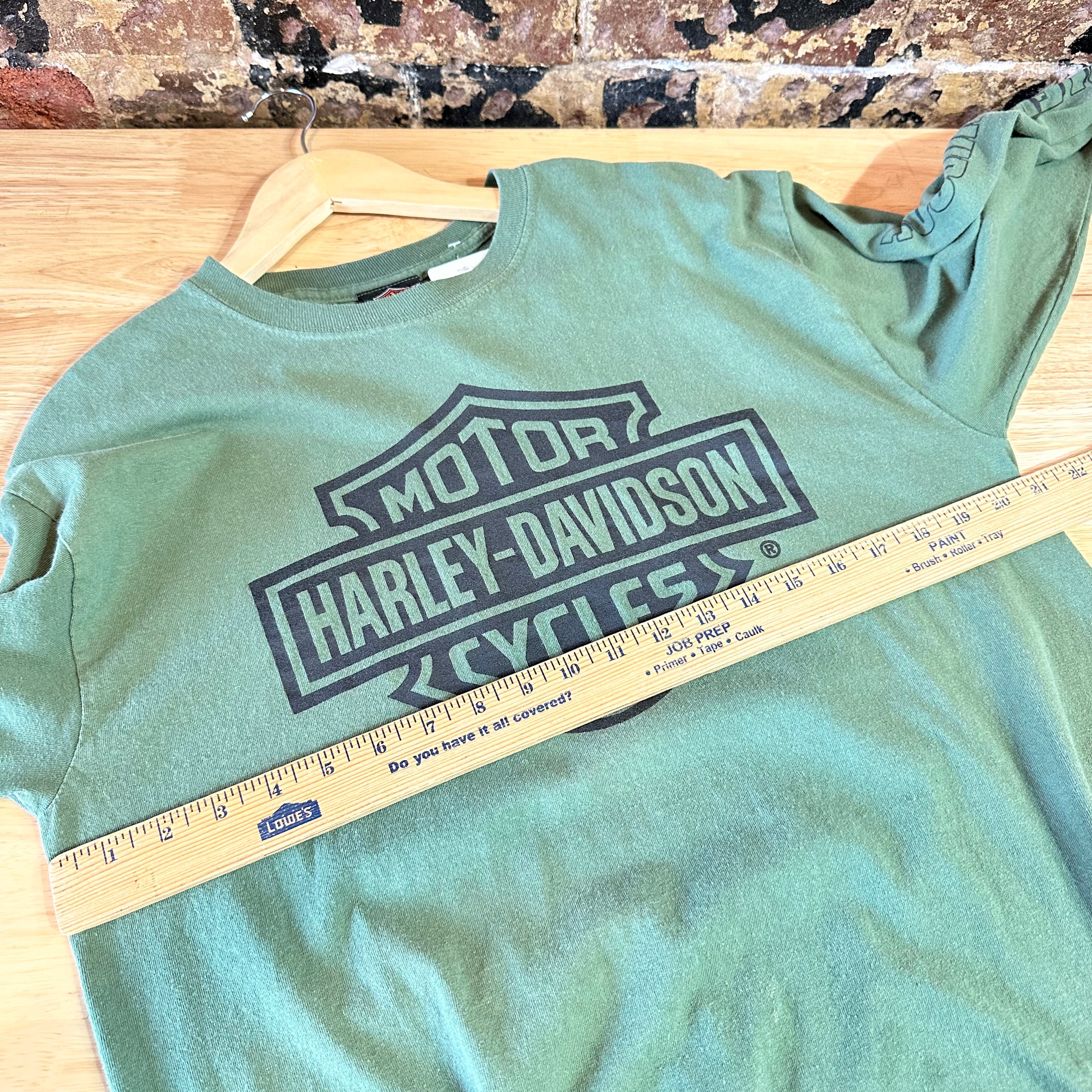 Harley Davidson T Shirt Mens Large Long Sleeve