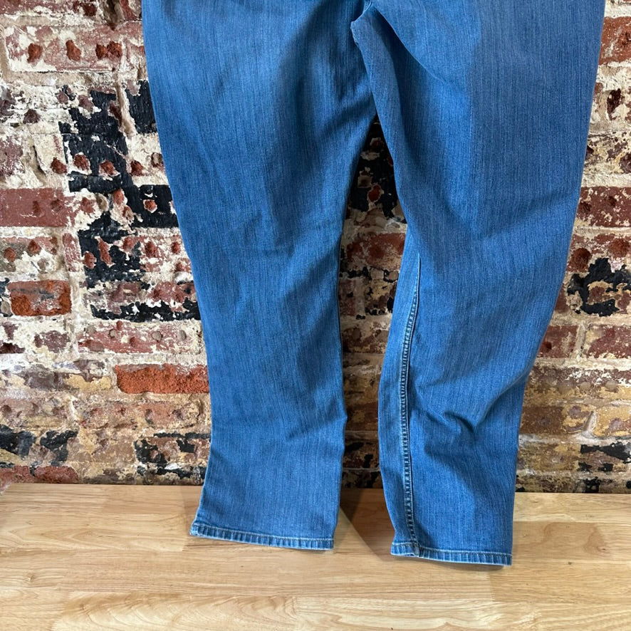 Carhartt Mens 42x32 Blue Jeans