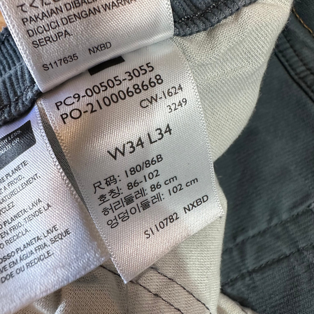 Levi's Mens 34x34 Gray Corduroy Pants