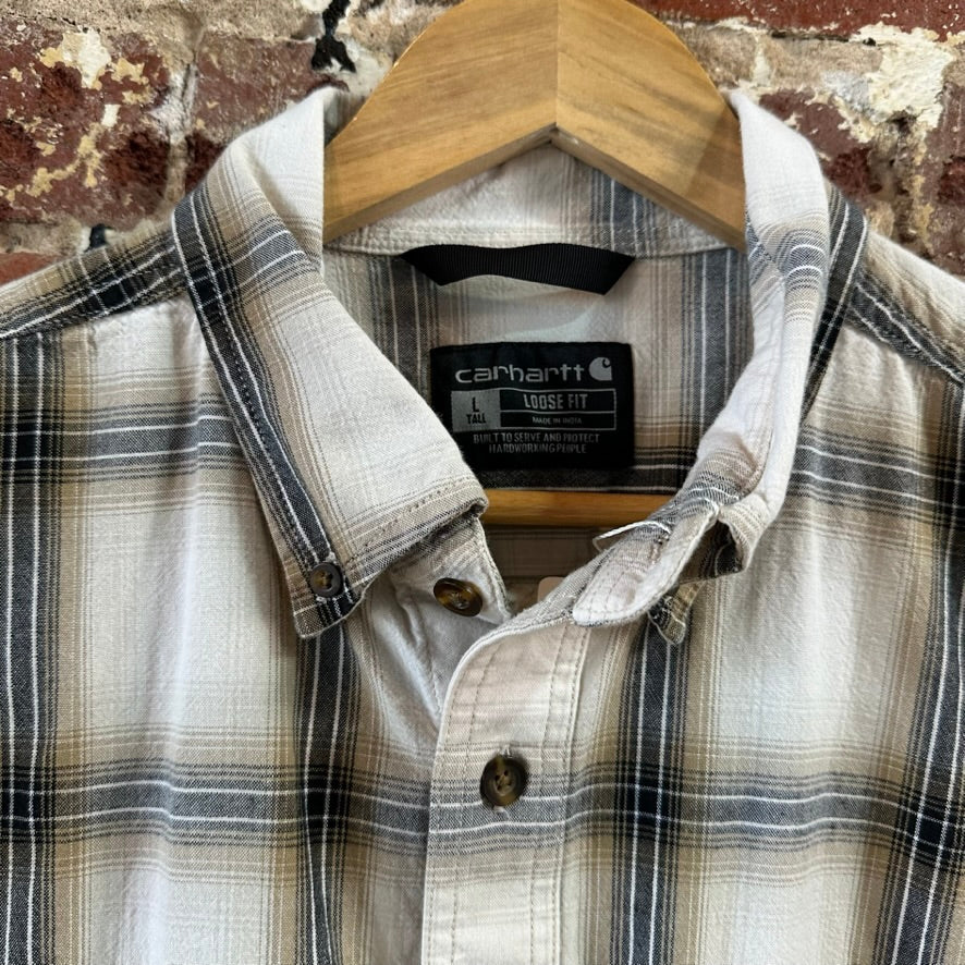 Carhartt Men's Large Tall Button Up Shirt