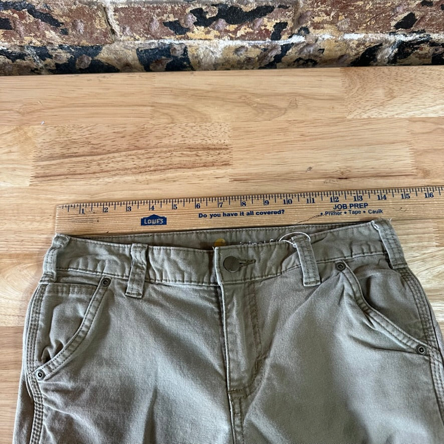 Carhartt Womens 2 Tan Pants