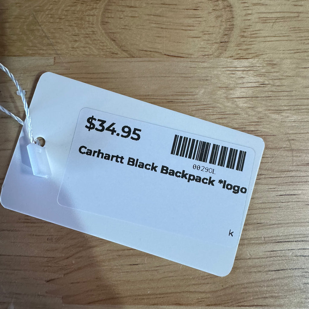 Carhartt Black Backpack