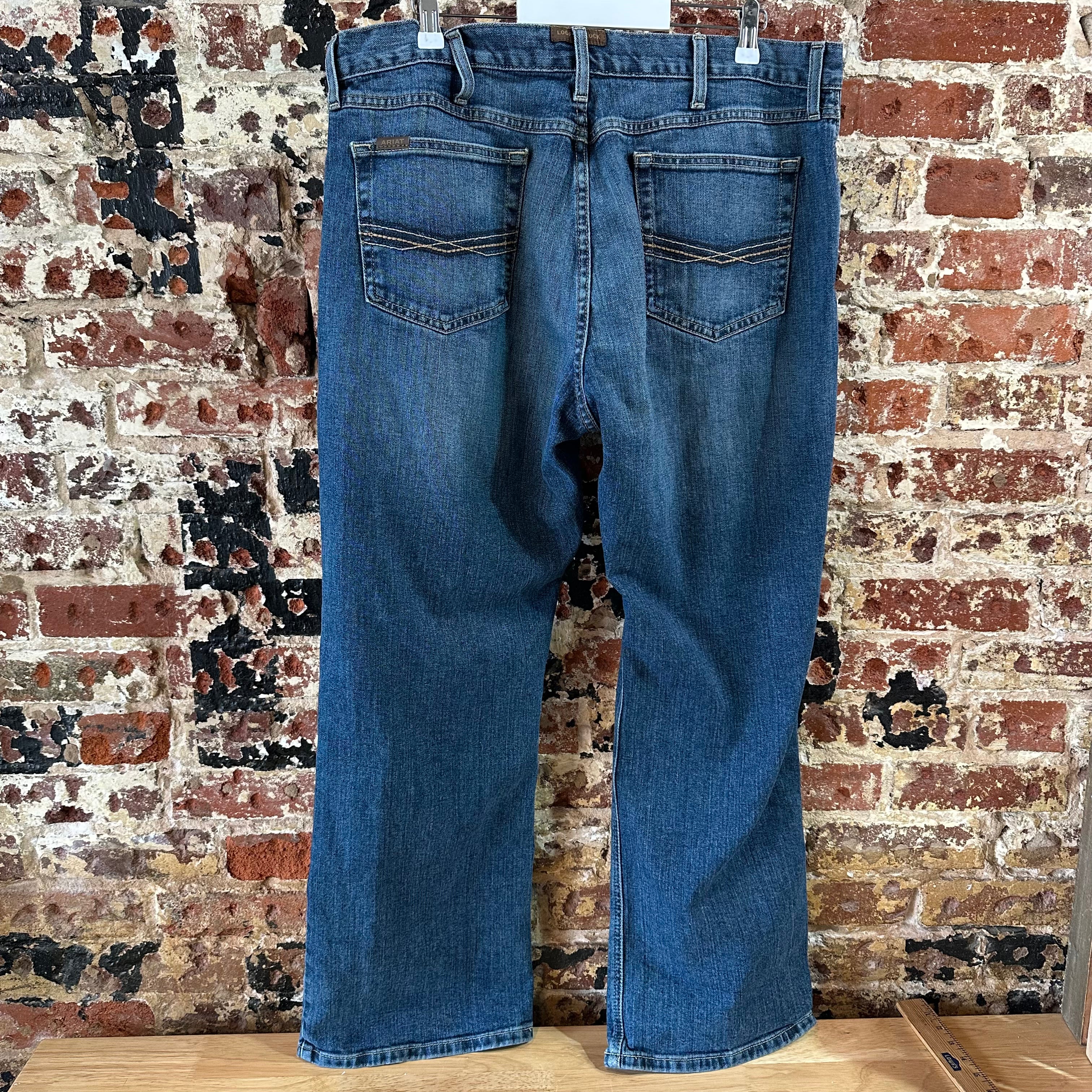 Ariat M4 Bootcut Mens 36x30 Blue Jeans