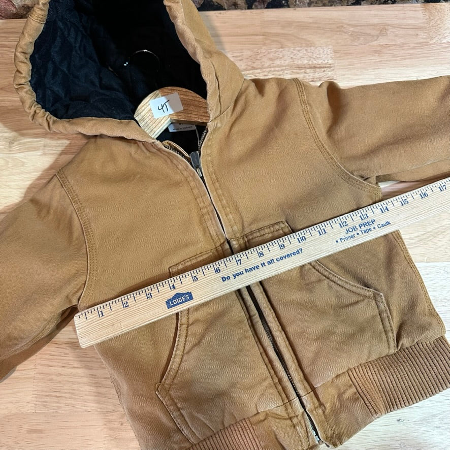 Carhartt Boys 4T Brown Jacket
