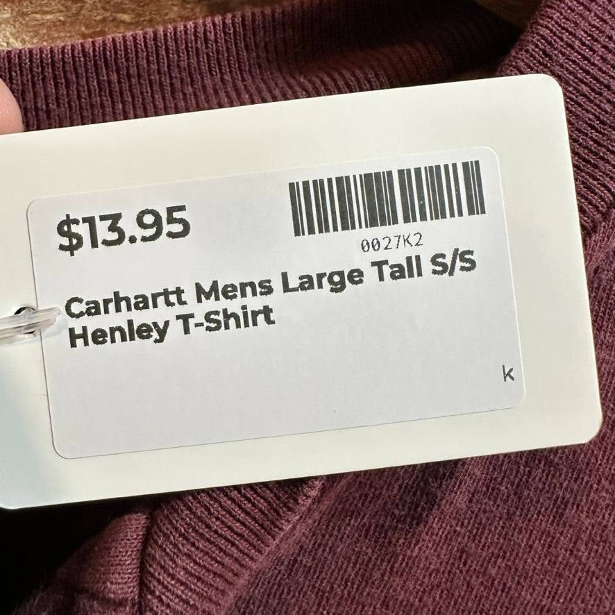 Carhartt Mens Large Tall L/S T-Shirt