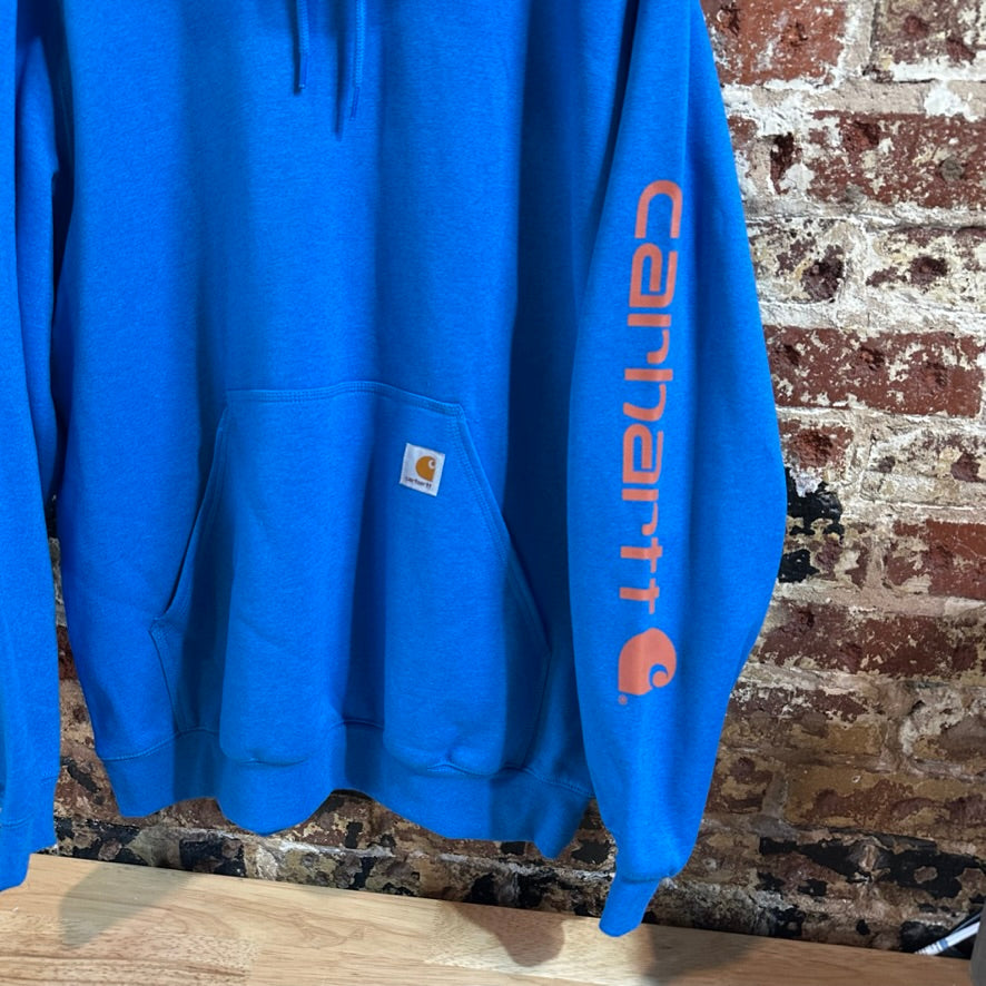 Carhartt Men's Large Blue Hoodie