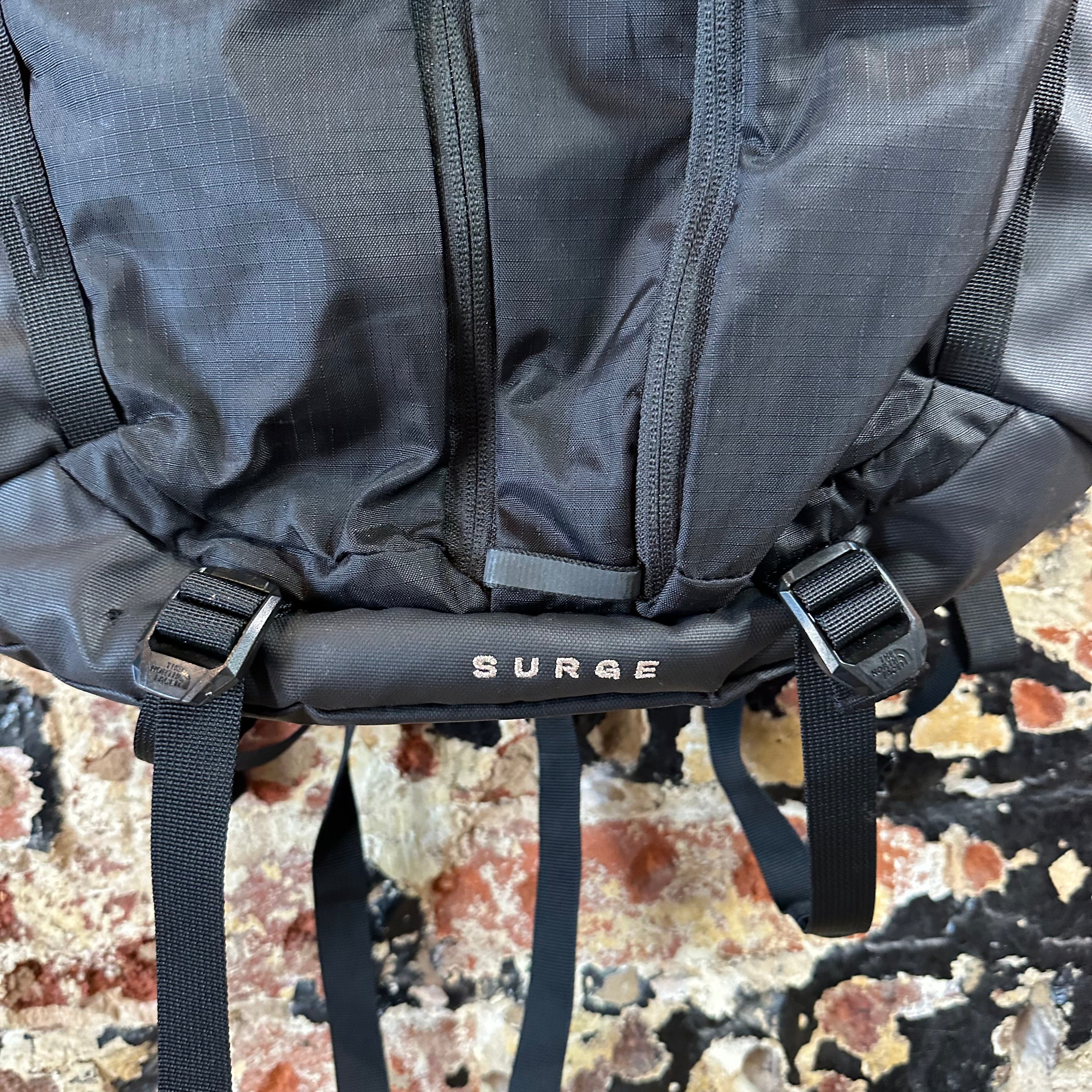 North Face Surge Backpack Black
