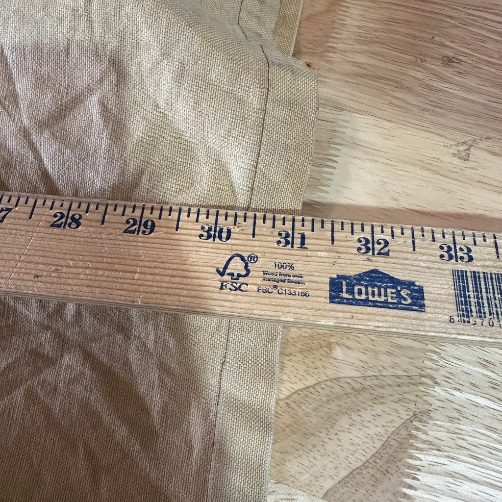 LL Bean Chore Jacket Mens XL Canvas Barn Coat Lined Corduroy Collar XL