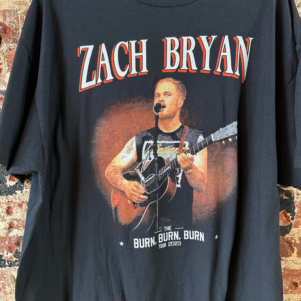 Zach Bryan S/S Black T-Shirt Men's 2XL