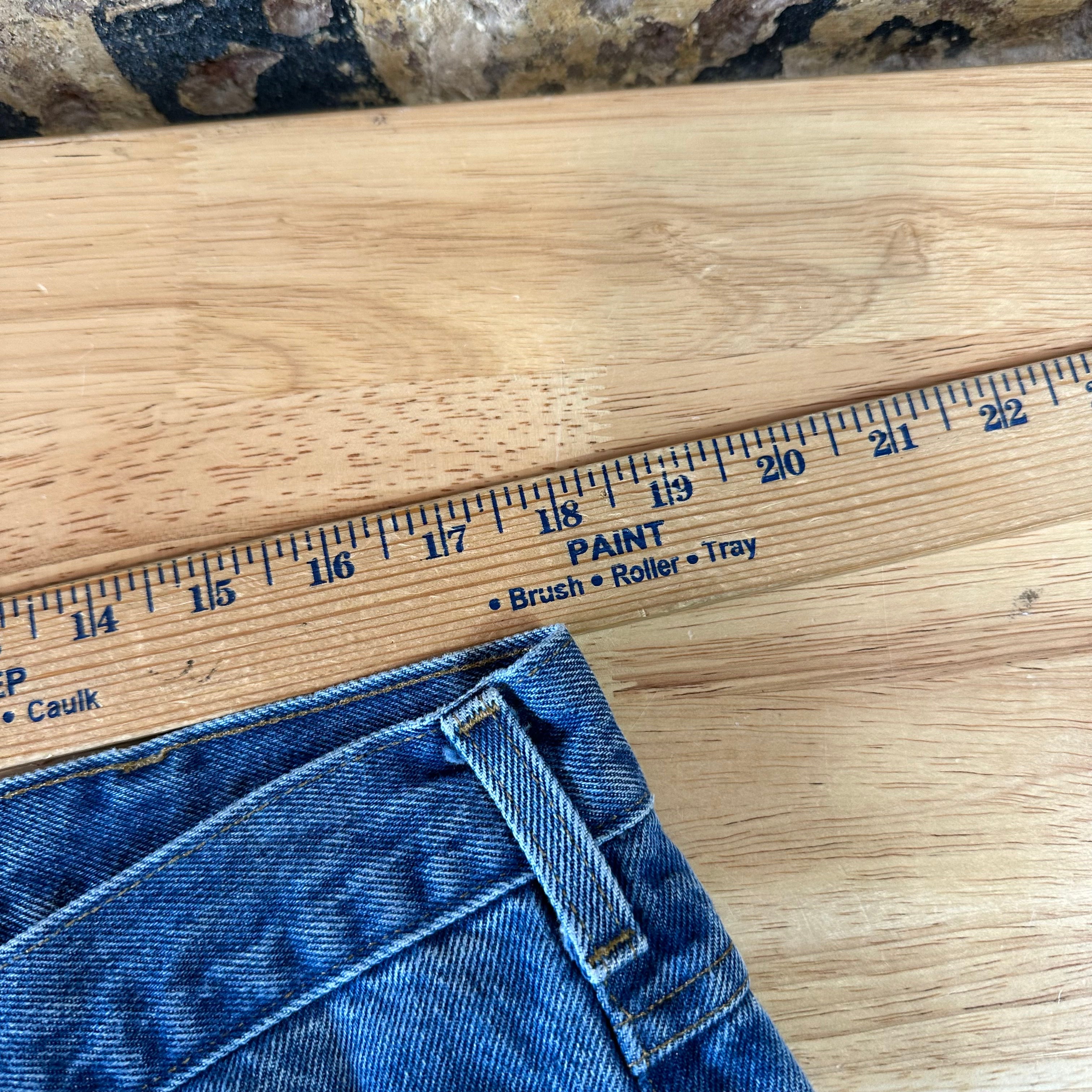 Carhartt Mens 36x34 Blue Jeans