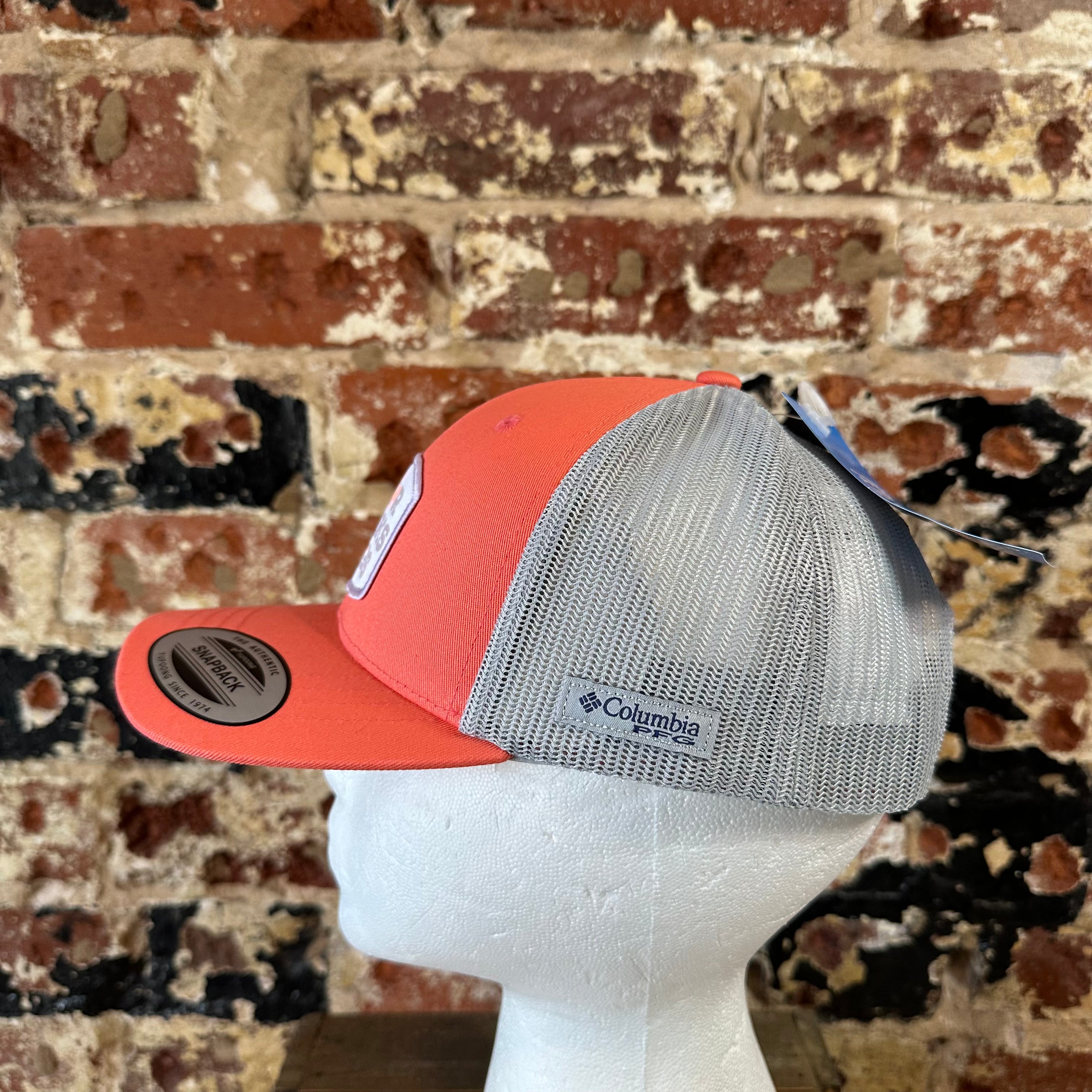 Columbia PFG Snapback Orange Hat NEW