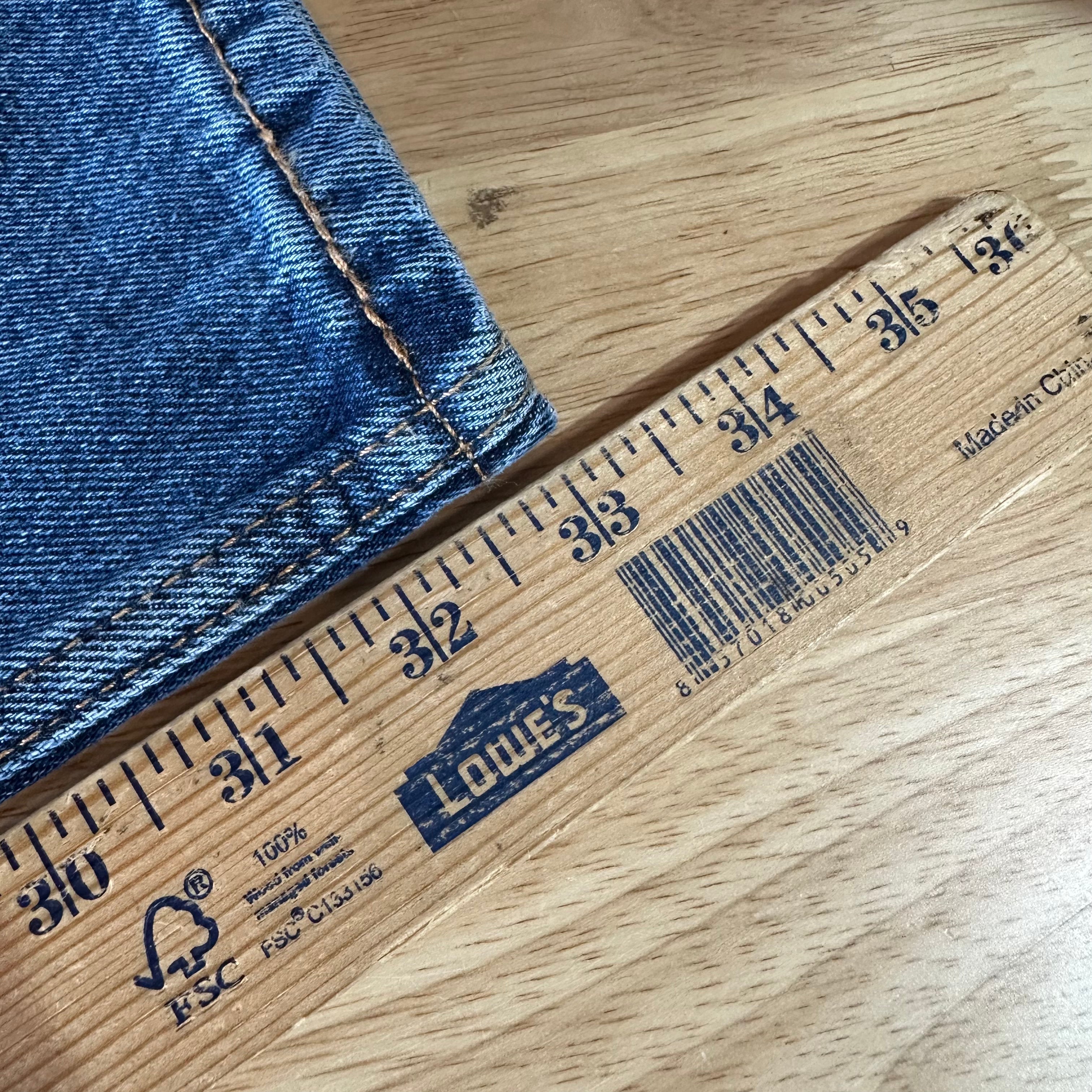 Levi's 550 Mens 33x34 Blue Jeans NEW