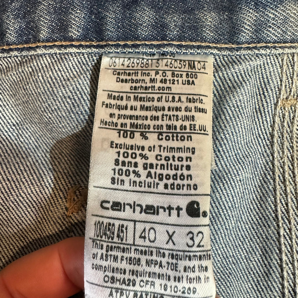 Carhartt Cut Off Jean Shorts Mens 40