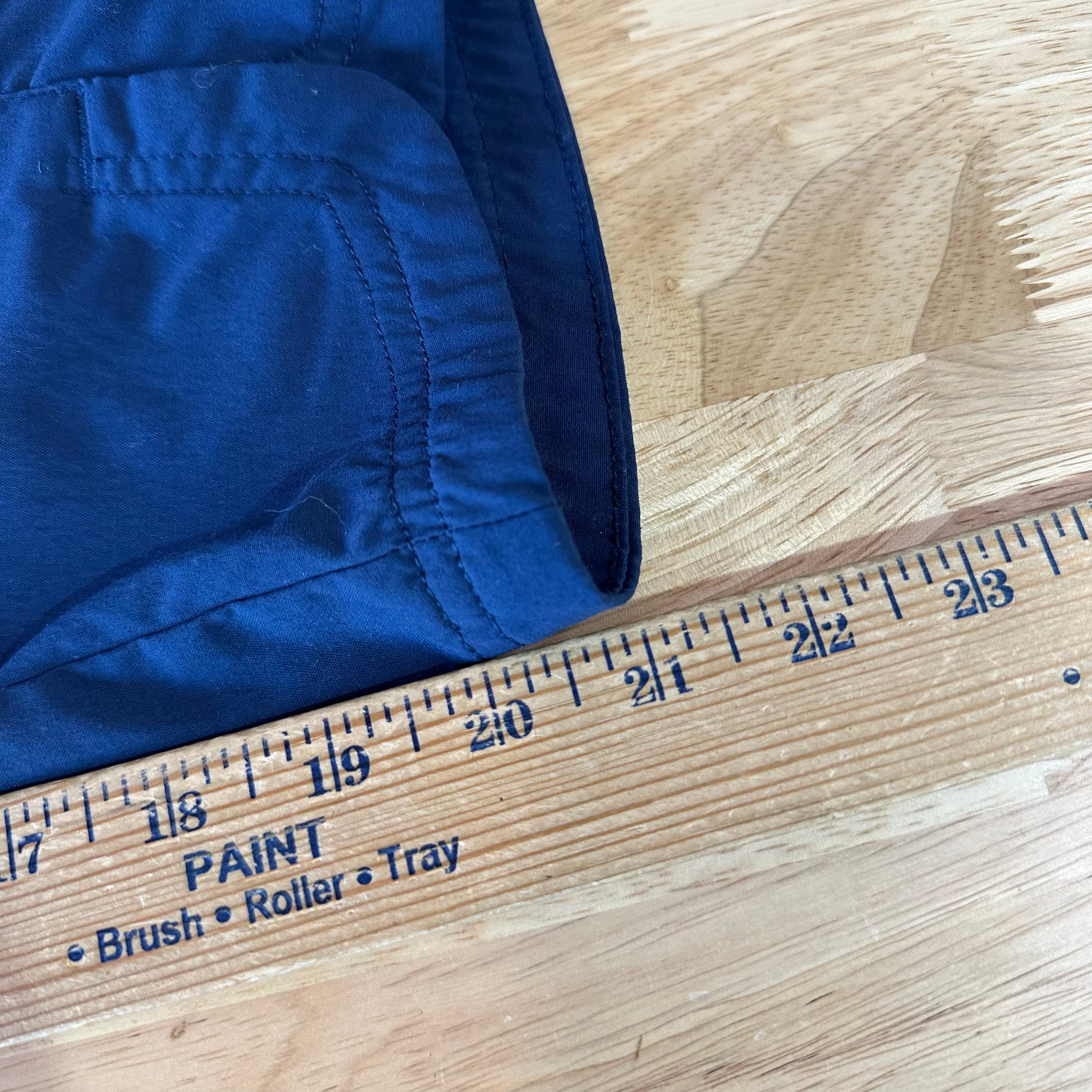 Royal Robbins Pants Women's 4 Lightweight Capri Blue Outdoor Hiking 32x21"