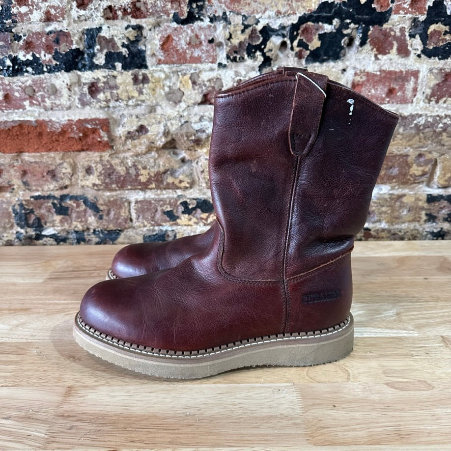 Durango Wellington Brown Leather Western Cowboy Boots Mens 9.5 Wide