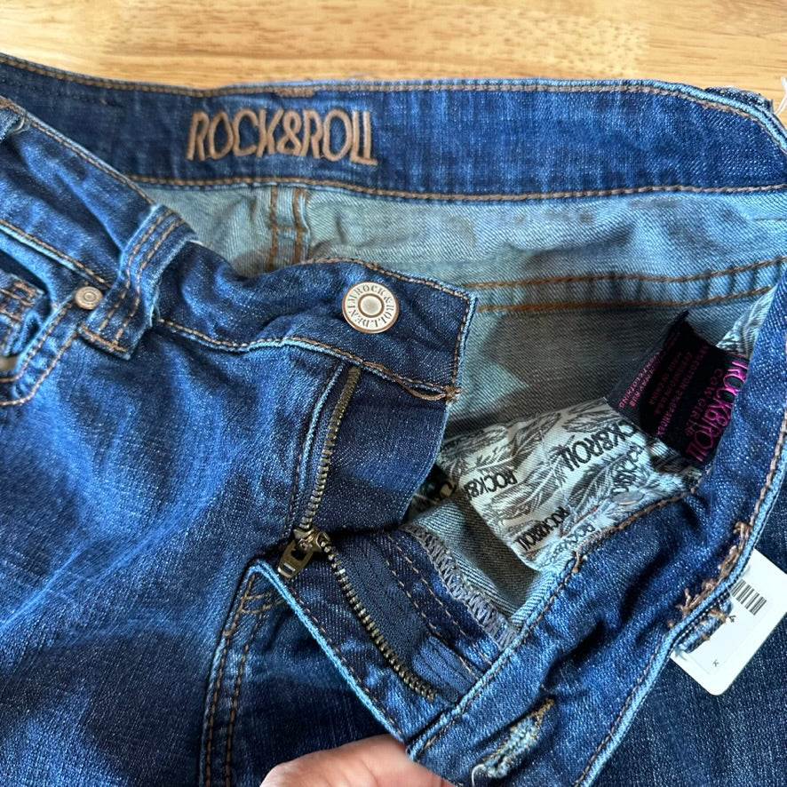 Rock & Roll Womens 29x34 Jeans