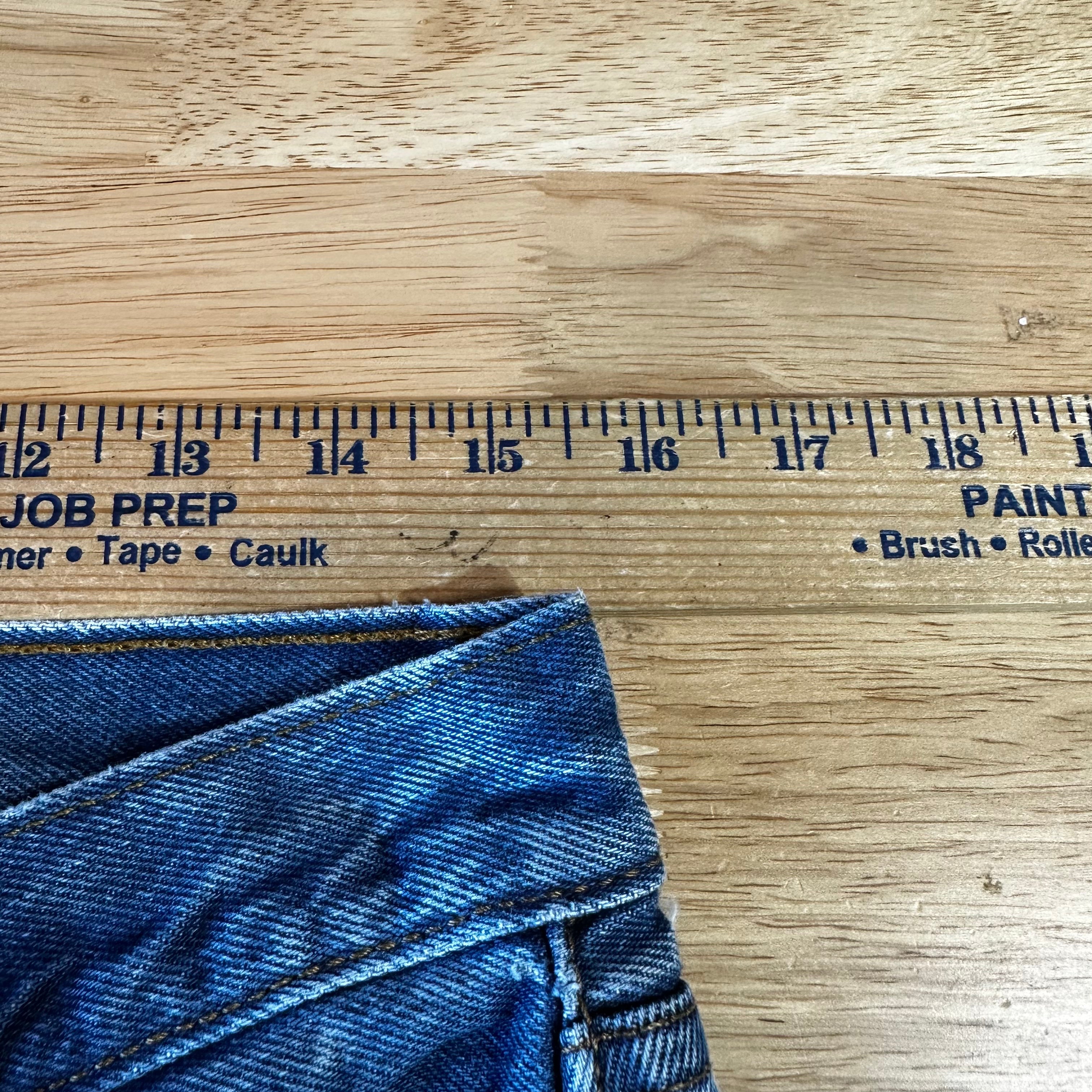 Levis 501 Jeans Mens 32x29 Straight Leg Button Fly Blue Denim