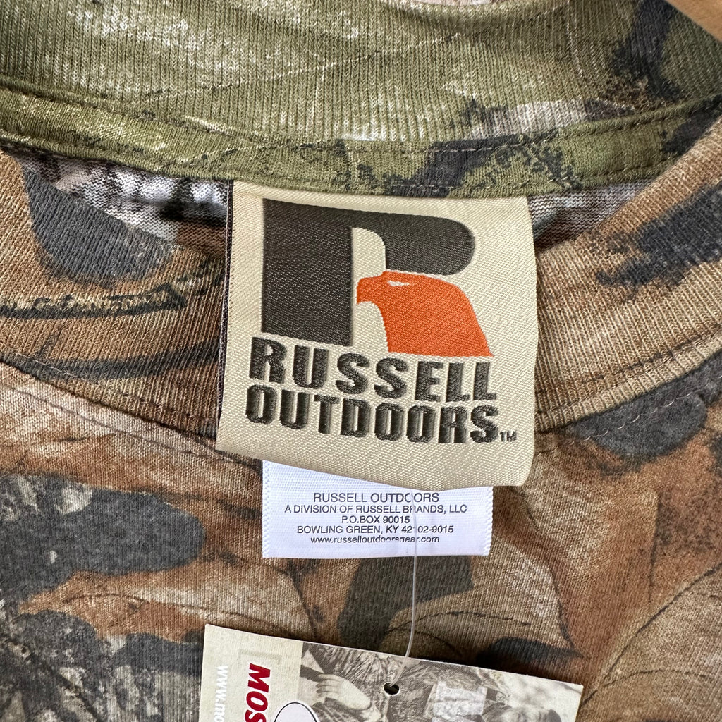 Russell Large S/S Camo T-Shirt NEW