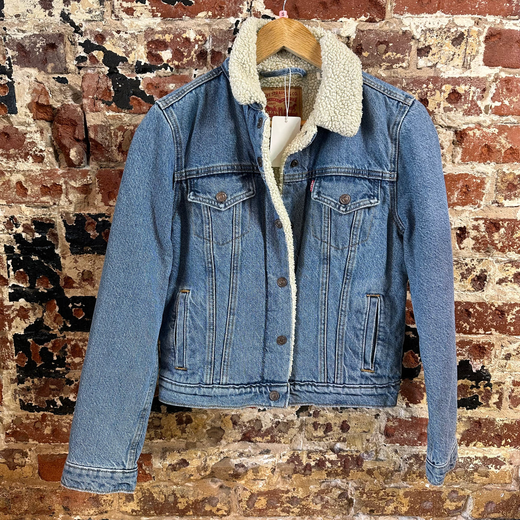 Levi's Womens Small Sherpa Jean Jacket