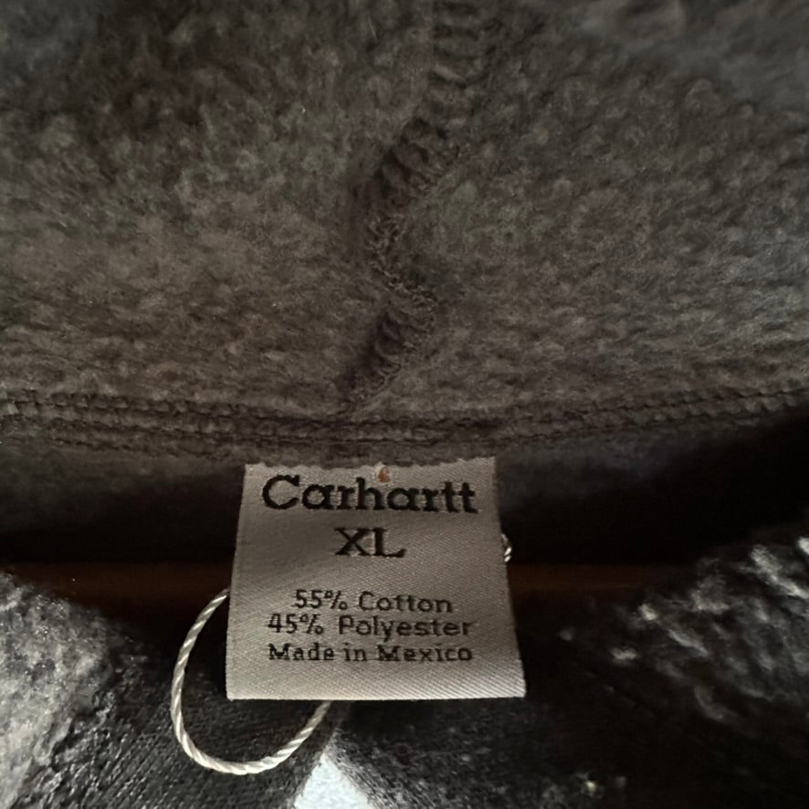 Carhartt Hoodie Sweatshirt Mens XL Gray K121 CHH