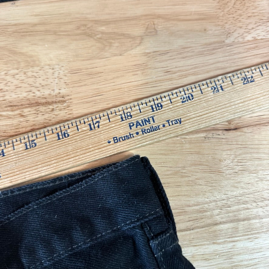 Levi's 505 Mens 36x34 Black Jeans