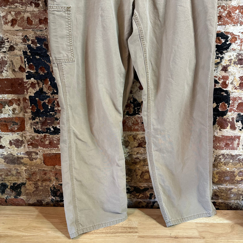 Carhartt Mens 35x32 Tan Pants