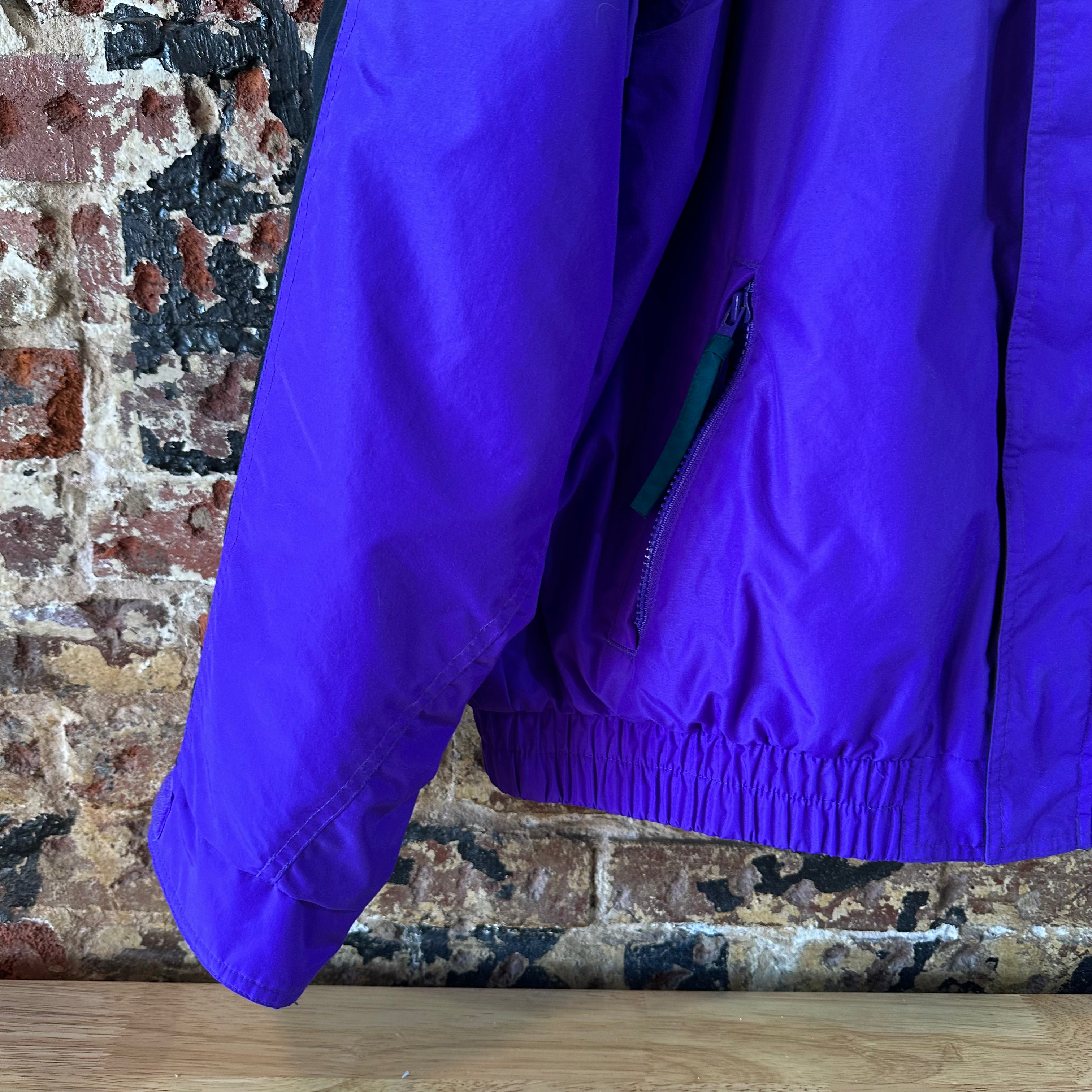 COLUMBIA 2 in 1 Jacket Mens XL Winter Purple Black Criterion Full Zip