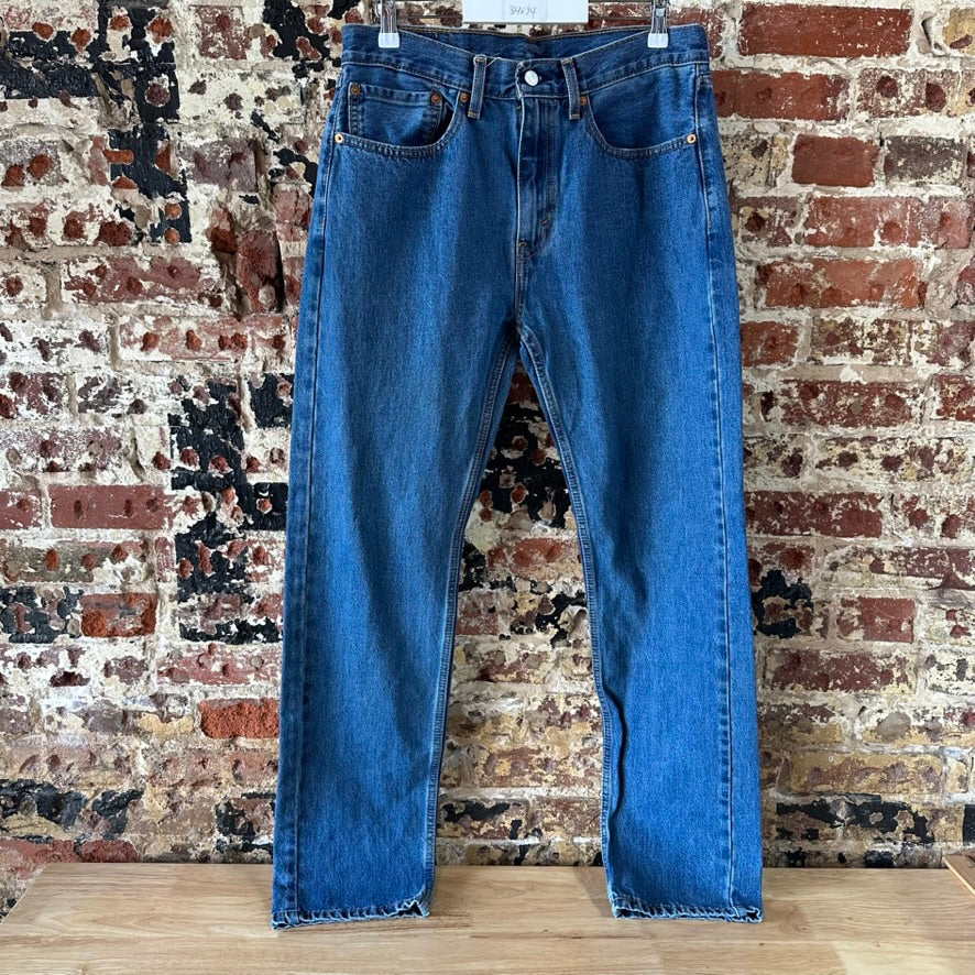 Levis 505 Mens 34x34 Blue Jeans