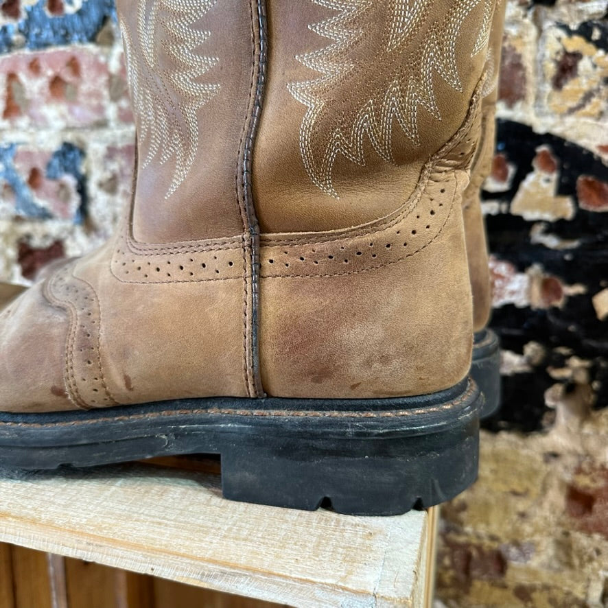 Ariat Mens 10D Brown Western Boots