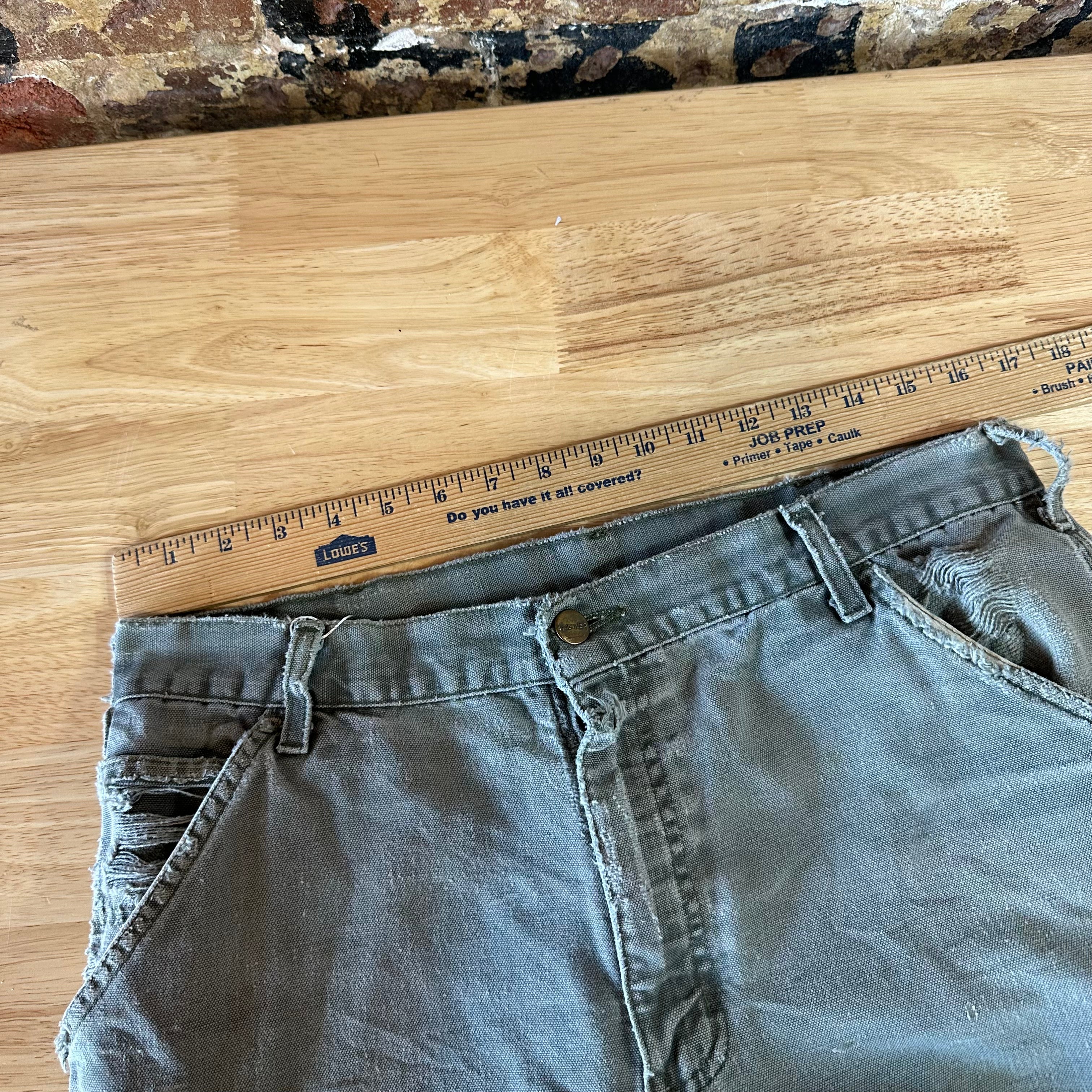 Carhartt Mens 34x32 Green Pants