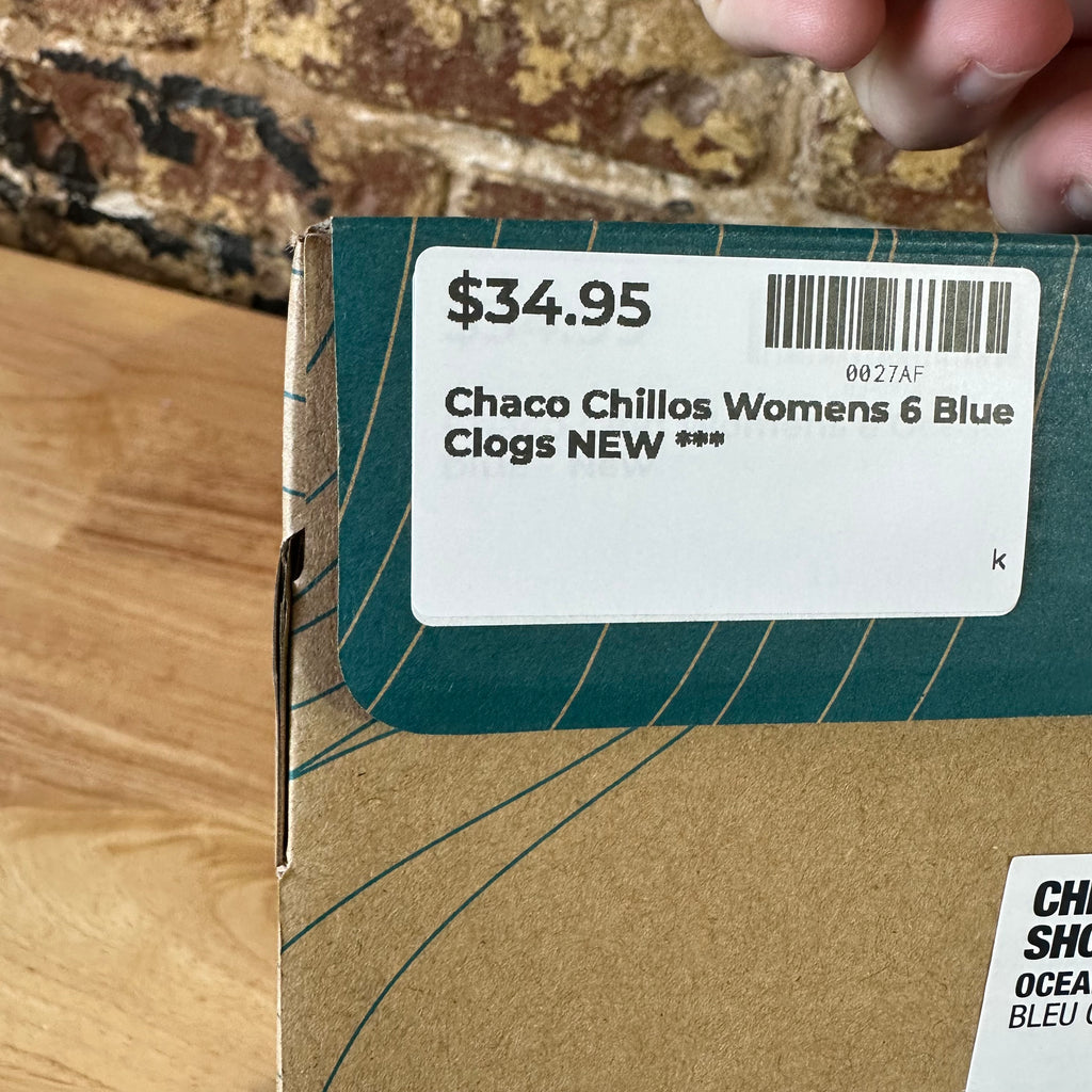 Chaco Chillos Clog Sandal Women's 6 New