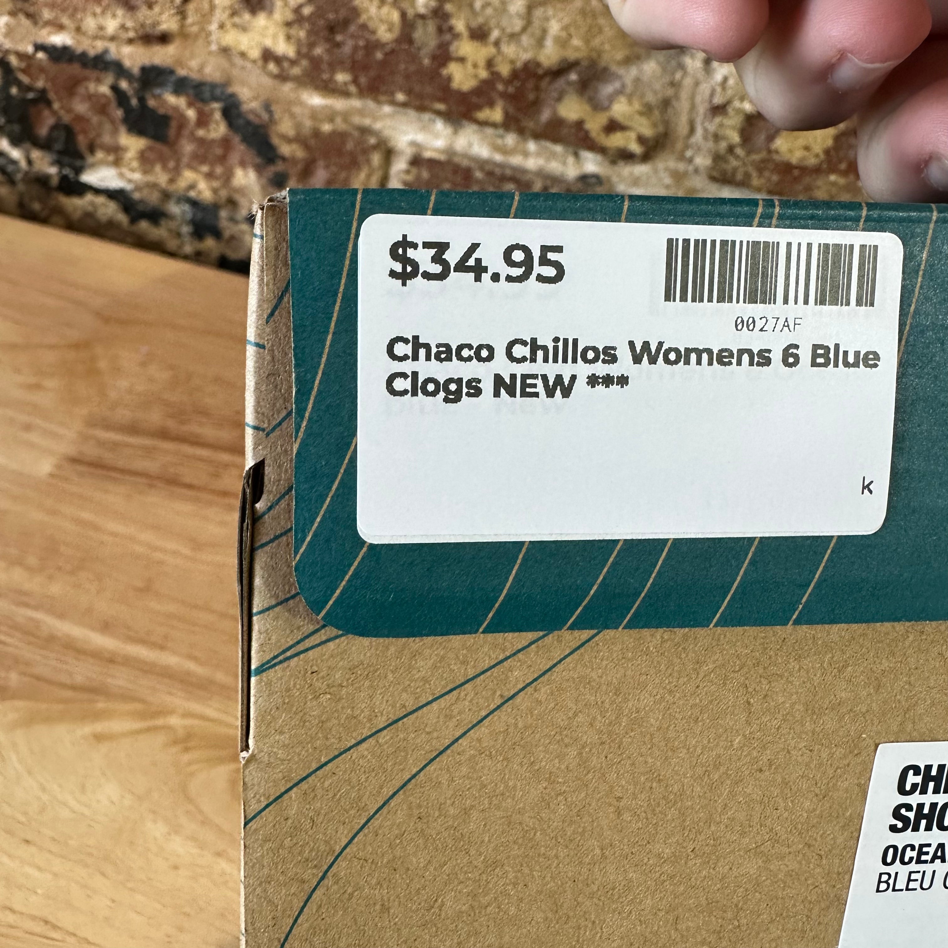 Chaco Chillos Clog Sandal Women's 6 New