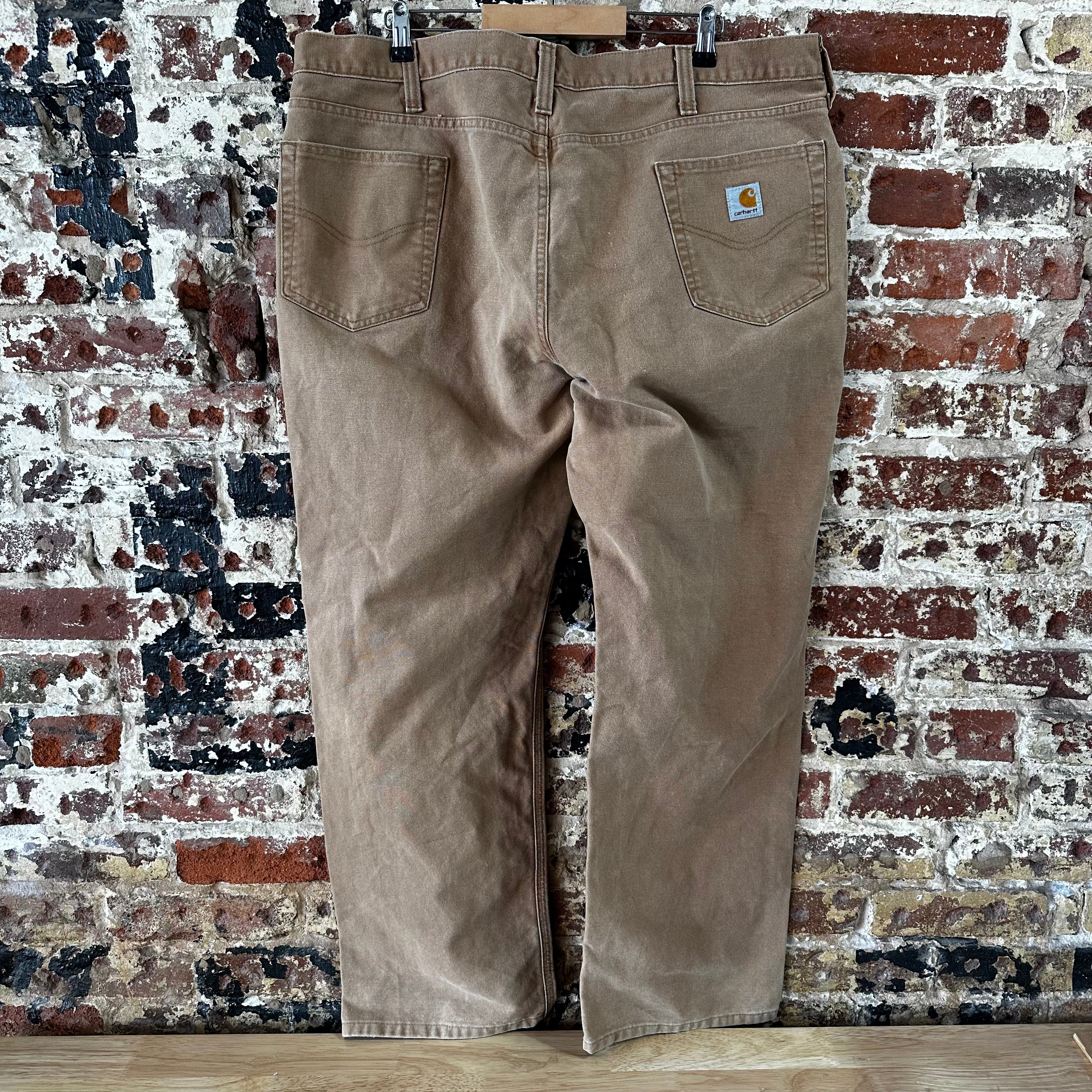 Carhartt 5 Pocket Canvas Pants Men’s 42x30 brown