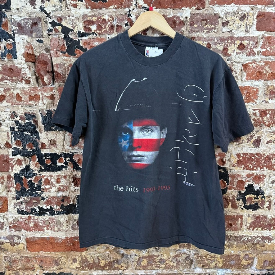 VTG Garth Brooks Large Black S/S T-Shirt