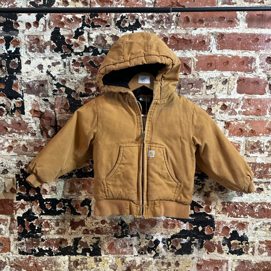 Carhartt Boys 4T Brown Jacket