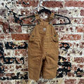 Carhartt Brown Bibs Boys 9M