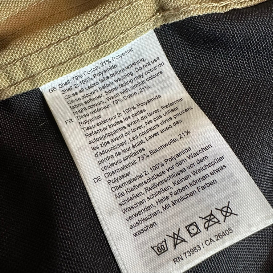 Helly Hanson Mens 38x28 Tan Utility Pants
