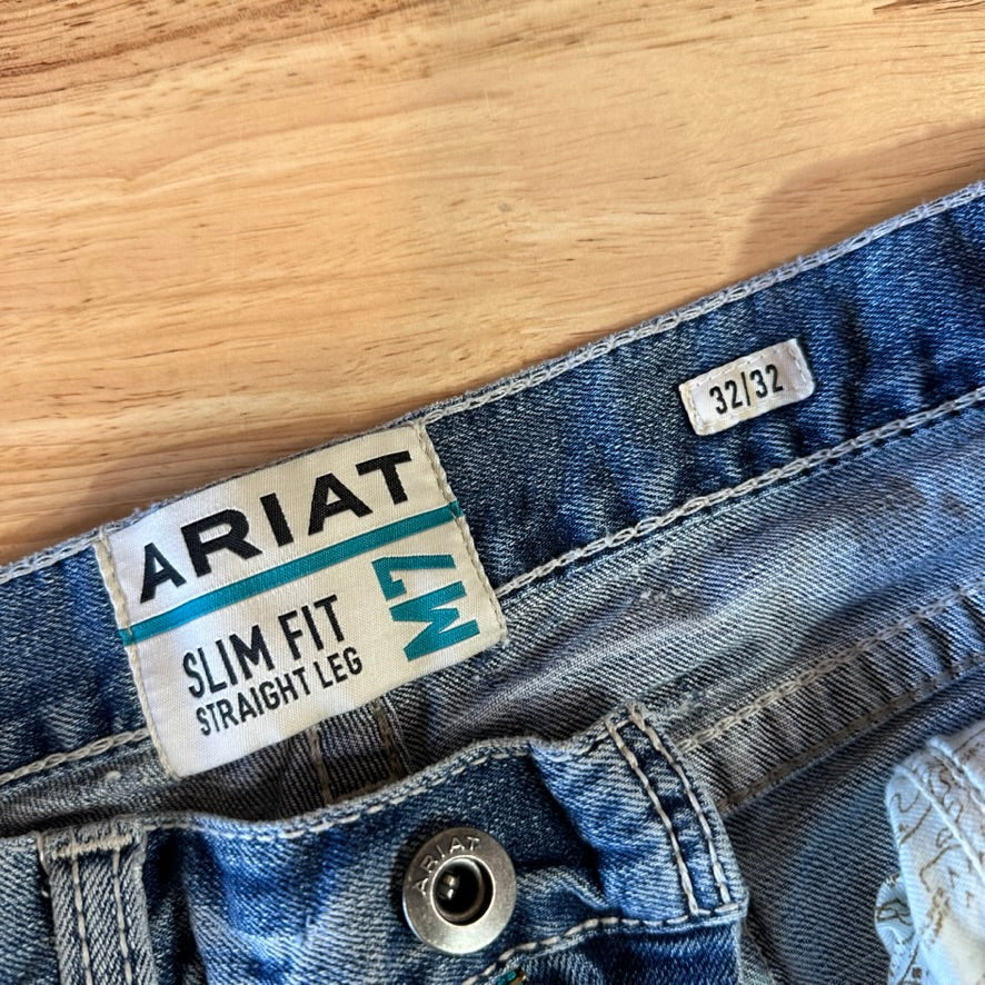 Ariat M7 Mens 32x32 Blue Jeans