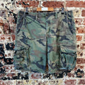 Gap Khakis Shorts Men’s 34 Camouflage 100% Cotton Cargo Shorts heavy