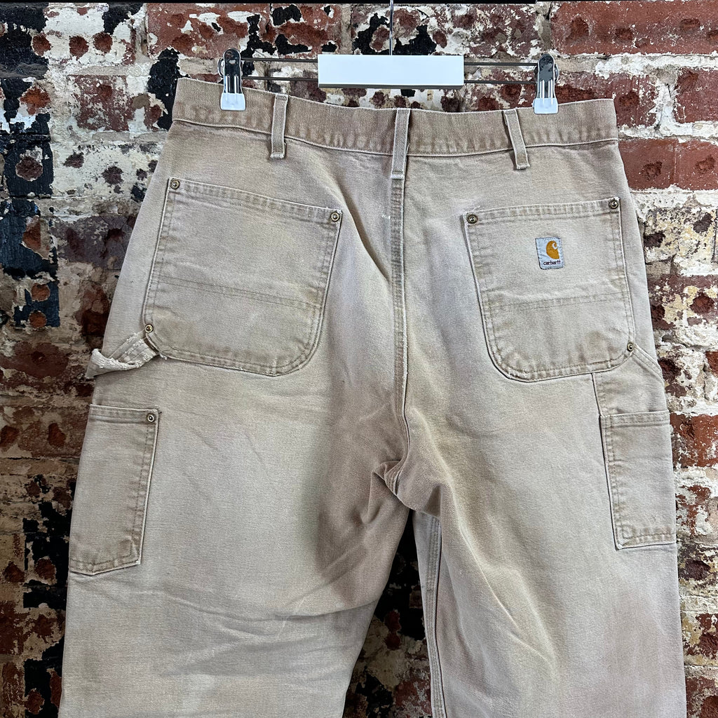 Carhartt B01 BRN Mens 36x30 Double Knee Pants