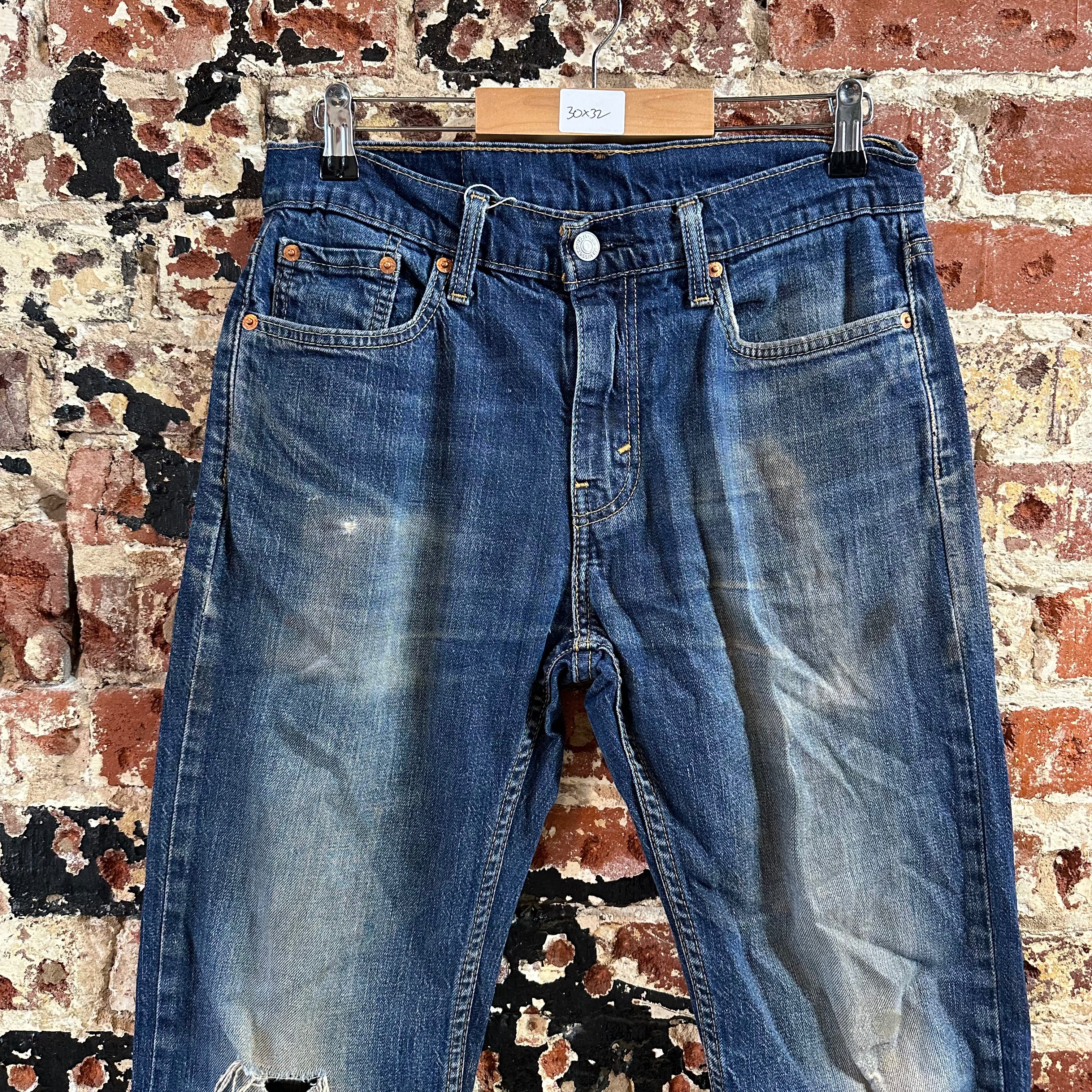 Levis 527 Mens 30x32 Blue Jeans