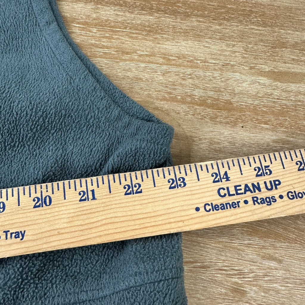 Columbia Vest gray Full Zip Steens Mountain Fleece Outdoor Hiking Mens Large