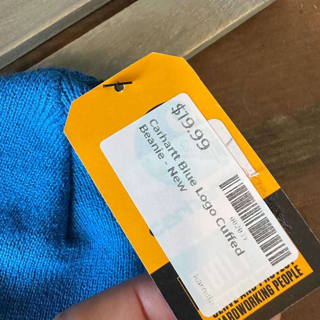 Carhartt A18 Cuffed Beanie Blue NEW Hat One size